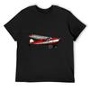 Футболка Cessna 170 B N3509C Футболки оверсайз рубашка croswit мужская графические футболки Футболки мужские Мужская одежда