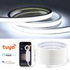 Tuya Smart WiFi APP DC 24 В COB Light Светодиодная лента Неоновая лента из силикагеля Подсветка DIY Украшение дома работает с Alexa Google Home