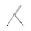 SONGMICS 3.5 m Ladder, Multi-Purpose Aluminium Ladder with 2 Metal Plates and 12 Steps, Articulated, Holds up to 150 kg, Silver