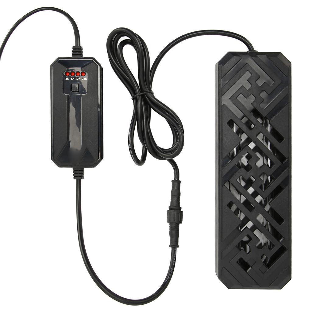 Аквариумный светильник для очистки воды с регулировкой времени, погружной УФ-светильник для очистки воды для аквариума