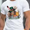 Unisex Oktoberfest TShirt Gerunisex Beer Barrel Beer Mug Graphic Tee Crew Neck Summer Shirt For Oktoberfest Parties Unisex Clothinmg