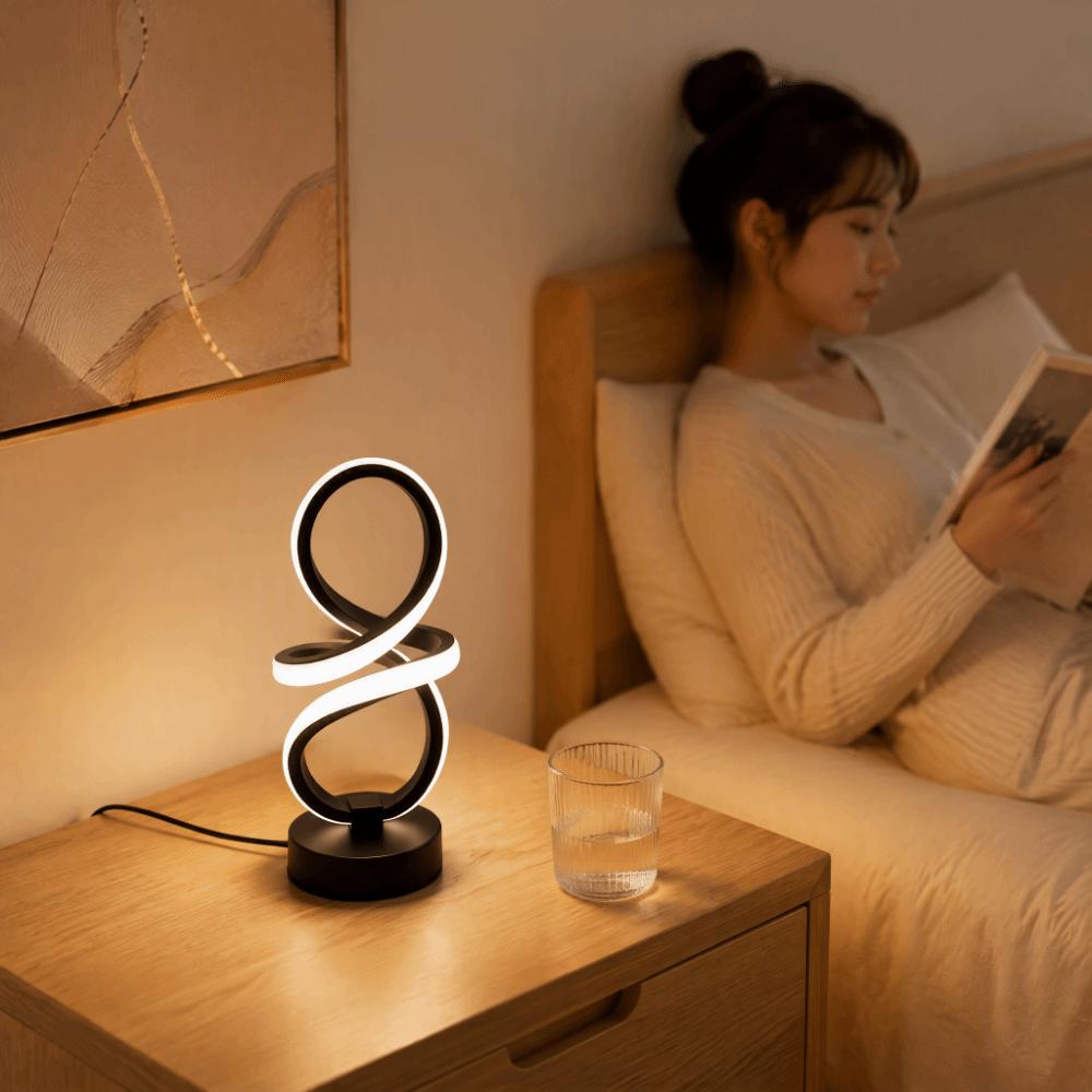 USB Powered Desk Lamp 8W Table Lamp Energy Efficient Nightstand Lamp  Living Room