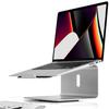 LOE Laptop Stand 360 Degree Swivel Stand Made of Aluminum (for 11-17 Inches) (Silver)