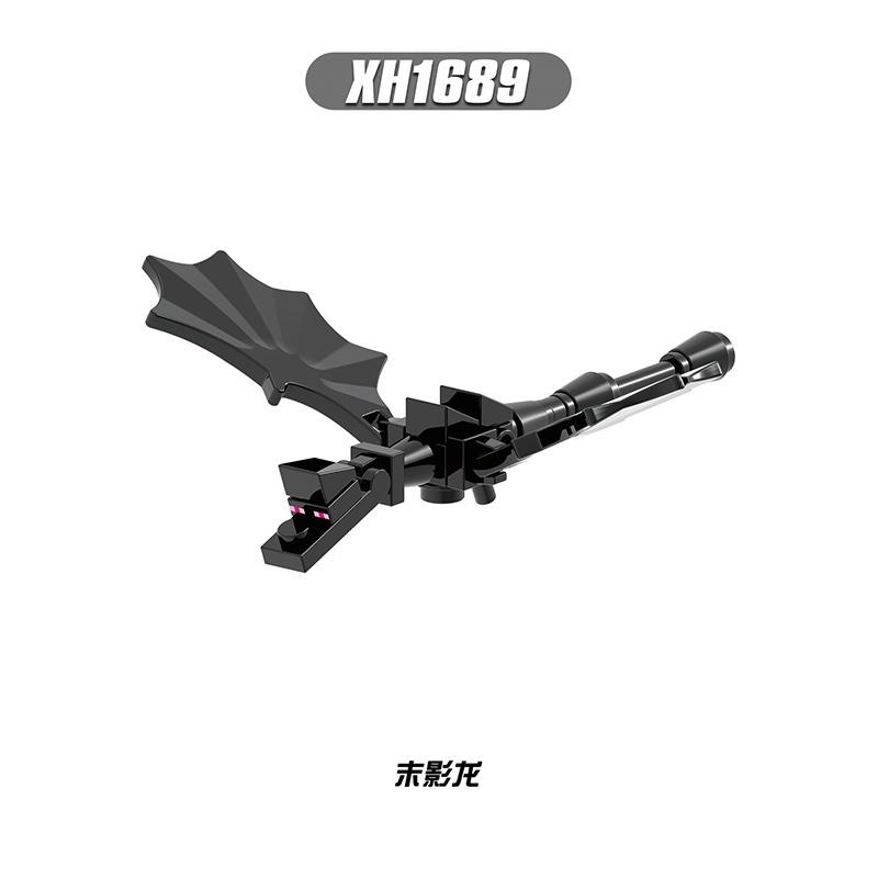 Строительные блоки Мой мир Минифигурки Minecraft Игрушки Кирпичи Lego Дети Подарки Образование X0311