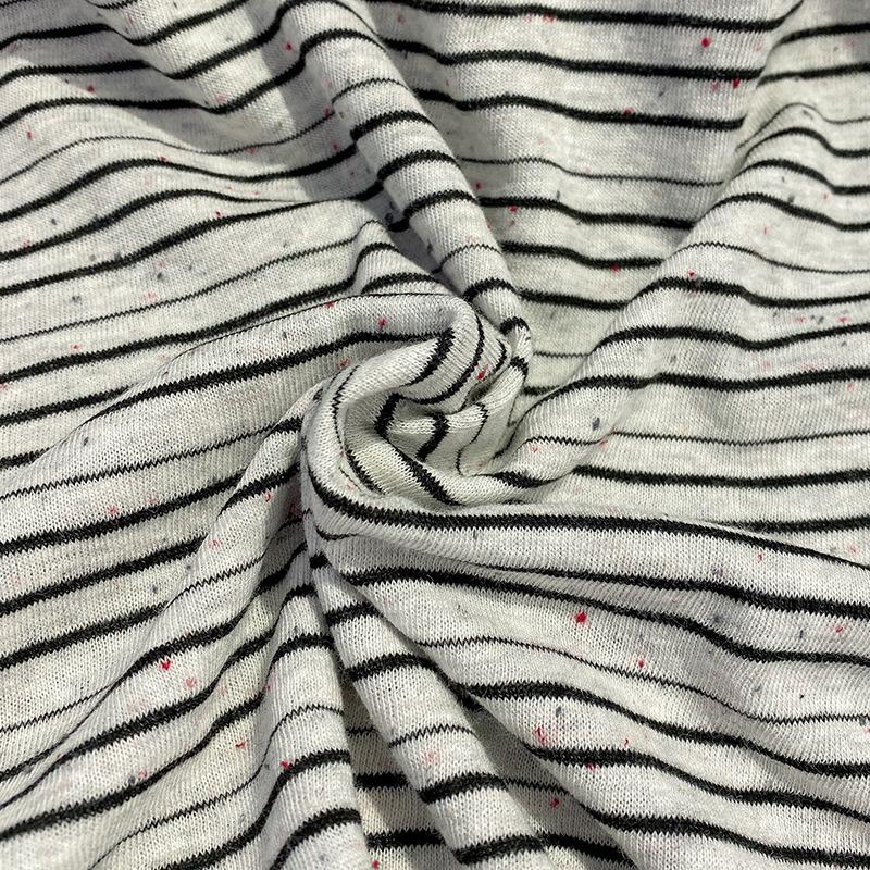 Extra-large Lazy Striped Short-sleeved T-shirt