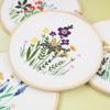 New Bouquet Flowers, Handmade Embroidery Kit Diy Material Pack Beginner Fabric Embroidery Suzhou Embroidery