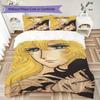 Versailles Rose Love Pattern Bedding uilt Set uilt Cover Pillowcase Home Decoration Birthday Gift (1 * duvet cover + 2 * pillowcase without core)237
