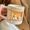 Cartoon Coffee Mug 320 ml Tea Cup Water Cup Puppy Ceramic Milk Cup  Valentine's Day Present