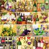 New 5D DIY Diamond Painting Wine Diamond Embroidery Fruit Cross Stitch Full Round Drill Crafts Home Decor Manual Art Gift