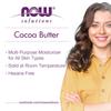Now Foods Solutions, Масло какао, 7 эт. (198 г)
