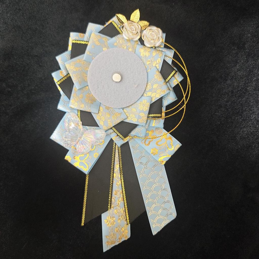 55-75mm Ribbon Flower Badge Stand For Itabag Decoration Accessory Itabag Decor Base Pin Protection Holder Anime Merch Badge Tray