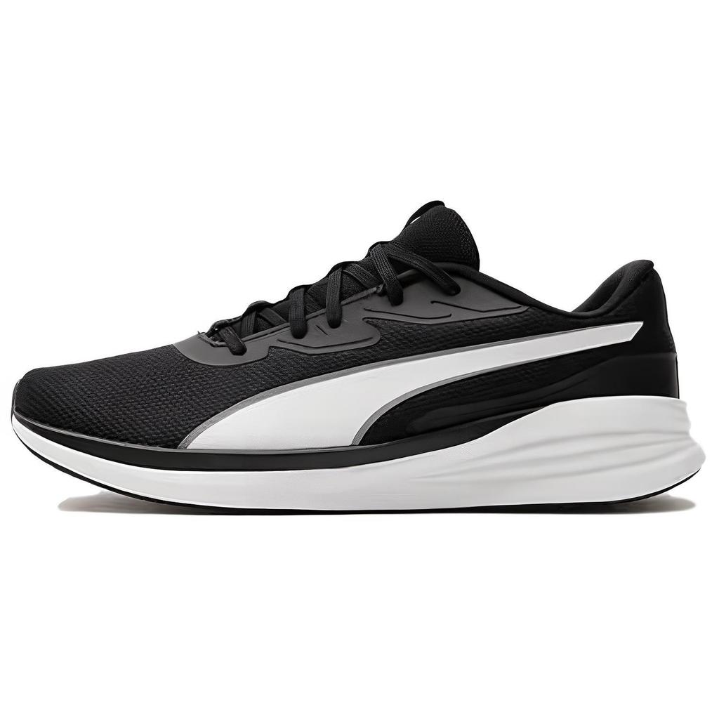 Puma Lightweight Comfortable Shock Absorbing Durable Low Top Casual Running Shoes Unisex Sneakers Black 310040-01
