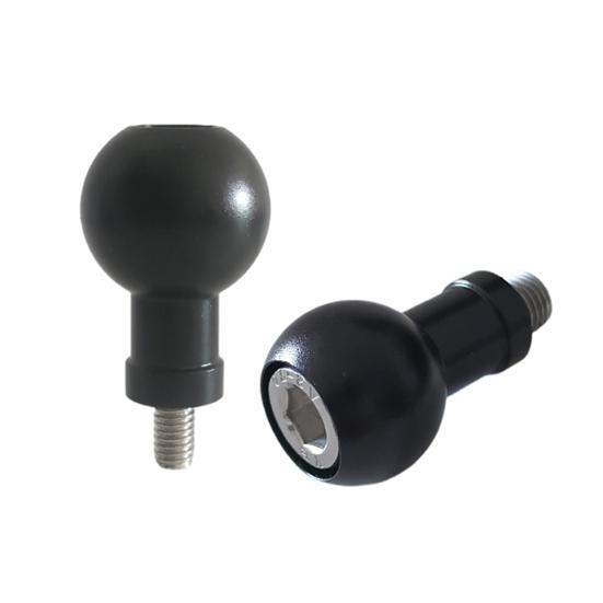 17mm/25mm Ball Head Bolt Ball Head Adapter Easy Adjustment M6/M8/M10 Adapter Phone Holder Car