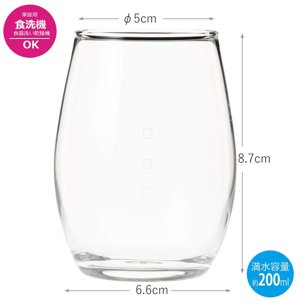 Toyo Sasaki Glass Набор для саке Форель Изготовлено в Посудомоечная машина Саке Очоко Коммерческое Стекло Стекло, Узор, 200 мл, 72, Япония, Безопасный, Стакан, Саке, Стекло,