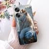 Clear Casing For Redmi 13R 5G Cover For Redmi 13C 5G Case Cute Cat Luxury Fashion Butterfly Funny Painted