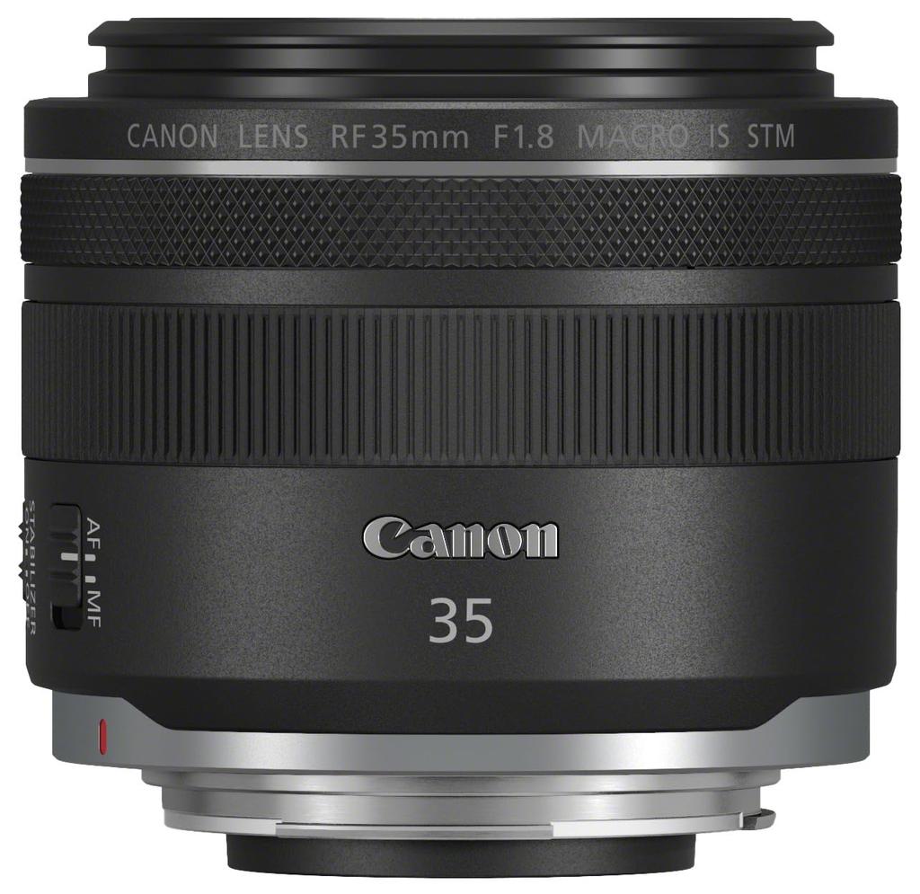 Canon Single Focus Wide Angle Lens RF35mm Macro IS STM EOSR Compatible RF3518MISSTM F1.8