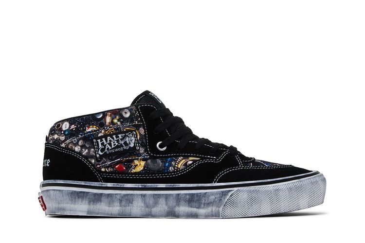 Men's Sneakers Supreme x Mike Kelley x Vans Half Cab 'Black'