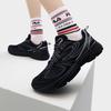 New FILA Low Top Casual Shoes Men's Black/Shadow Black Gray F12M432112FDB