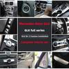 Для Mercedes Benz GLK X204 2008-2015, GLK220 GLk350 Автомобильная накладка на раму окна стеклоподъемника, кнопка на рулевом колесе, накладка на дефлектор заднего воздуховода, сигнал