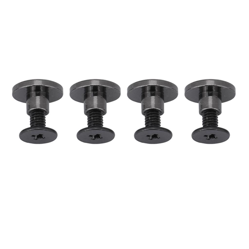 20 комплектов латунных заклепок с плоской головкой для ремней и ремешков, винты для багажа и изделий из кожи, 5 мм 8 мм