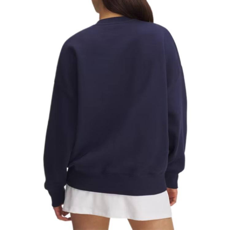 Under Armour Rival Fleece Varsity Series Удобная Модная Универсальная Толстовка Женские толстовки 6007880-410