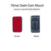 For 70Mai 70 Mai A200 A500S D02 D08 A800S  Mount For 70Mai Dash Cam Pro Plus+ A500 A800 3M Pedestal Foundation Base Support Chassis Part