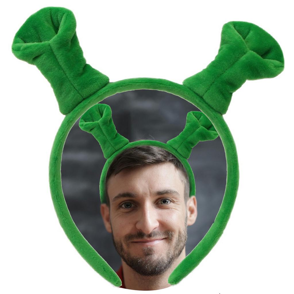 Green Cosplay Ears Headband Party Accessories Cosplay Headwear For Adult