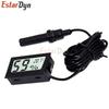 Digital LCD Thermometer Hygrometer Indoor Temperature Humidity Monitor with ±1%RH Accuracy, Battery Included for Home Greenhouse