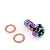 Motorcycle Brake tubing brake caliper Universal M10X1.25/1.0mm Banjo screws Colorful Motorcycle Oil Nozzle screws Oil screws