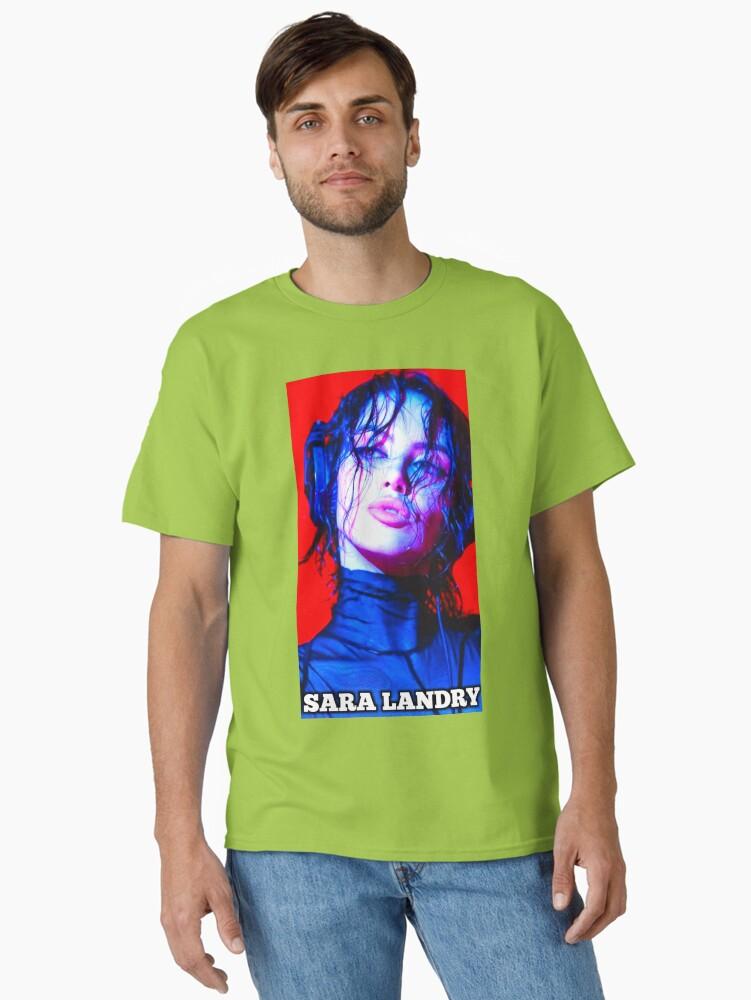 Sara Landry Sara Landry Hard Techno DJ Rave Classic T-Shirt