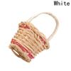 1 Pcs Mini Fruit Box Picnic Baskets Rattan Weaving Storage Basket Kitchen Handicraft Home Decor Tools Delicate and Easy To Carry