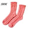 Soft Thickened Fuzzy Slippers Socks Plush for Women, Thermal Sleep Socks, Coral Fleece Warm Cold Weather House Floor Winter Autumn