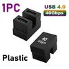 USB1.1 PD111W Адаптер 8K@61Hz 11 Гбит/с USB C Штекер-Розетка Зарядка для Macbook Dell HP Thunderbolt U/Прямой Угол OTG Разъем