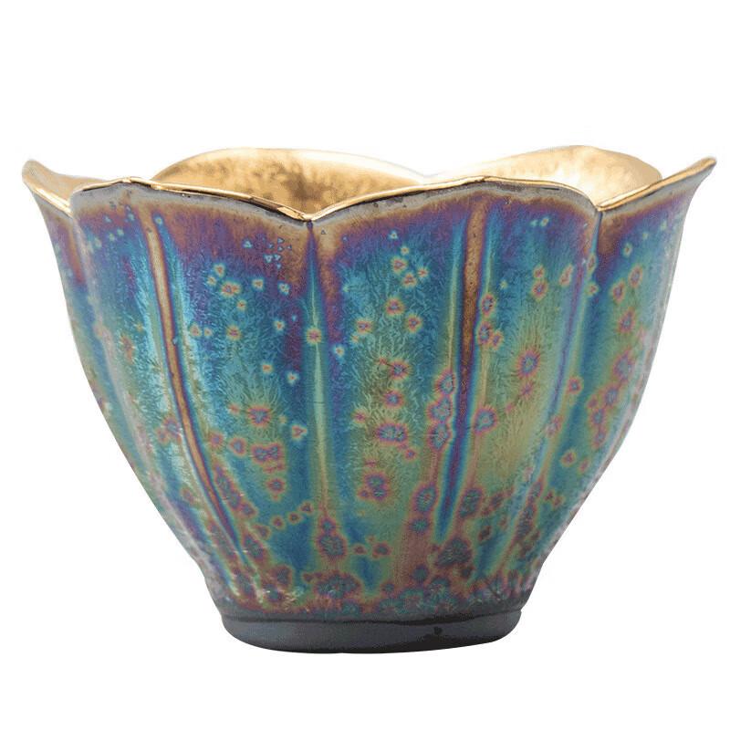 Chaxun Gilt Kiln-Fired Jian Ware Tea Bowl