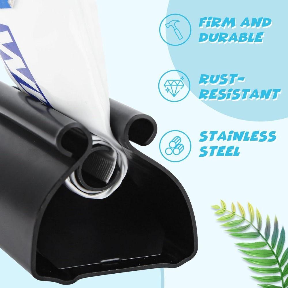 Practical Toothpaste Tube Wringer Stainless Steel Toothpaste Rollers Toothpaste Squeezer Children