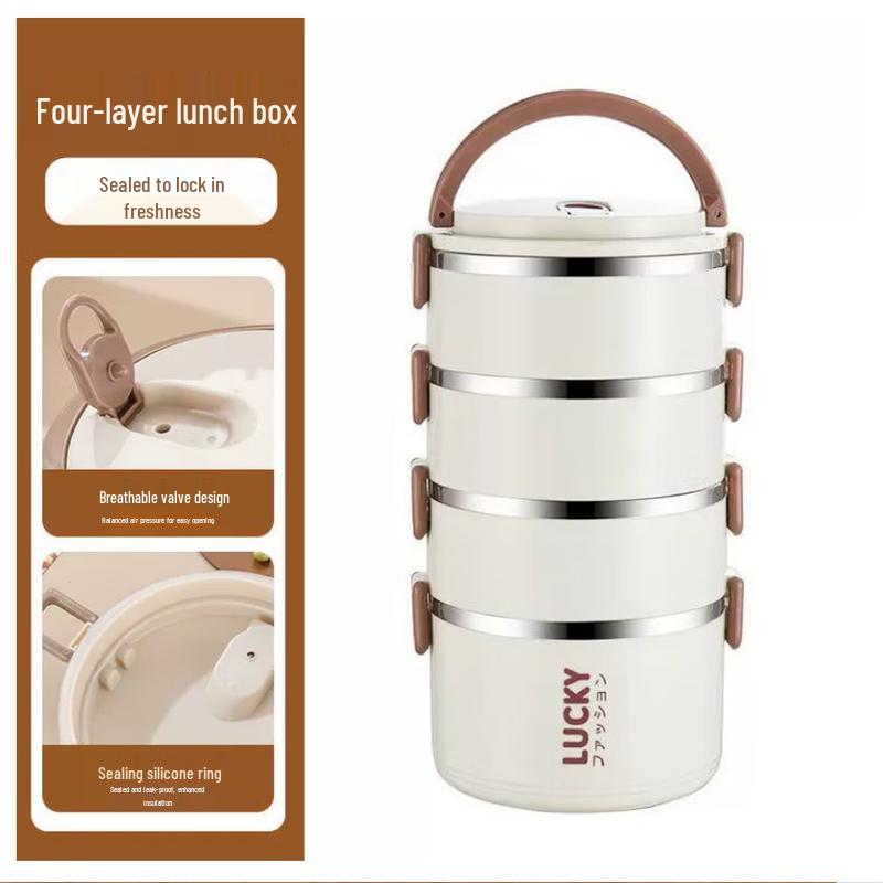 LUCKY Insulated Portable Lunch Box