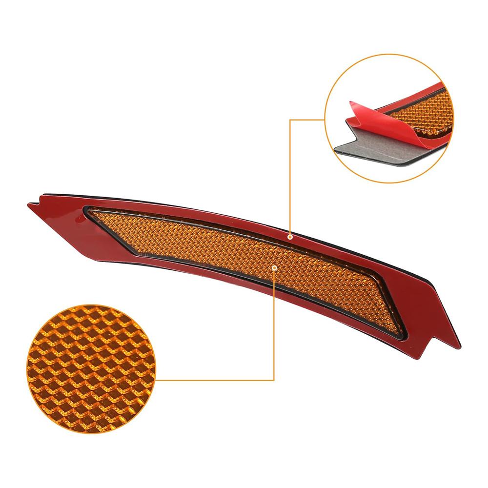 Front Bumper Reflector Side Marker For BMW 3 Series E90 E91 LCI 335i 2009-2011