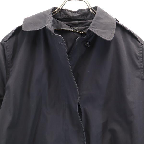 АРМИЯ США 80-х годов DLA Пальто с воротником из нержавеющей стали Темно-синее Всепогодное пальто Женское Б/У