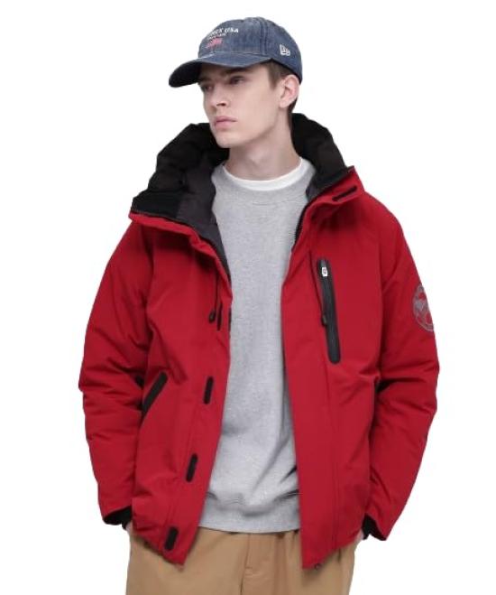 Ограниченная серия ПУХОВИК MILITARY FUNCTION 2 Пуховик Military Function 2 XL 104 Темно-красный [Avirex] WEB&DEPOT Мужской 783-4953001