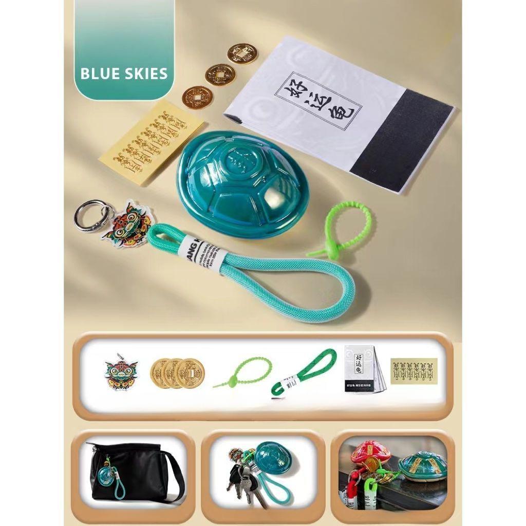 Деньги Черепаха Удачи Черепаха Панцирь Веселая Декомпрессионная Игрушка Настольная Украшение Сумка Подарок Креативный Брелок Подвеска