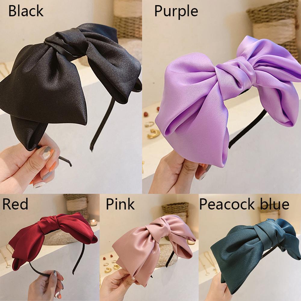 Сладкий и милый головной убор с узлом сверху, милая повязка для волос с бантом, ободок для волос, женский ободок