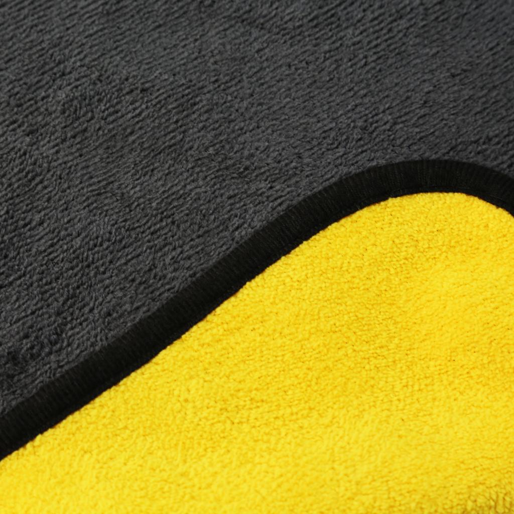 10 шт. Микрофибровое полотенце для очистки, сушки, сушки, ухода за автомобилем, детализации, мойки автомобиля, принадлежности для полотенец, двухслойная салфетка для очистки оконного стекла