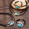 2 Pcs/Set Geometry Bohemian Jewelry Jewelry Accessories Pendant Necklace  for Women