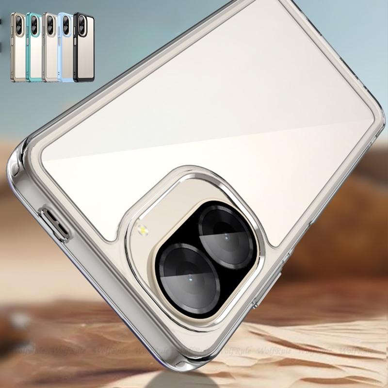 Для Poco C71 чехол Xiaomi Poco C71 Capas новый противоударный задний бампер для телефона прозрачный цвет для Fundas Poco C71 C 71