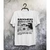 Rock Radiohead Kid As Album Tour Concert Rare Tshirts Oversized Black White Navy Blue Unisex  Women Casual Printed Shortsleeved