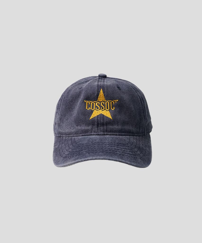 Кепка Koso Cc Star Pigment Washed (Древесный уголь)