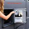 Для отсека с аксессуарами Держатель для биоразлагаемого порошка RV Туалетный ящик для хранения RV Организатор-полка на двери бака для отходов RV
