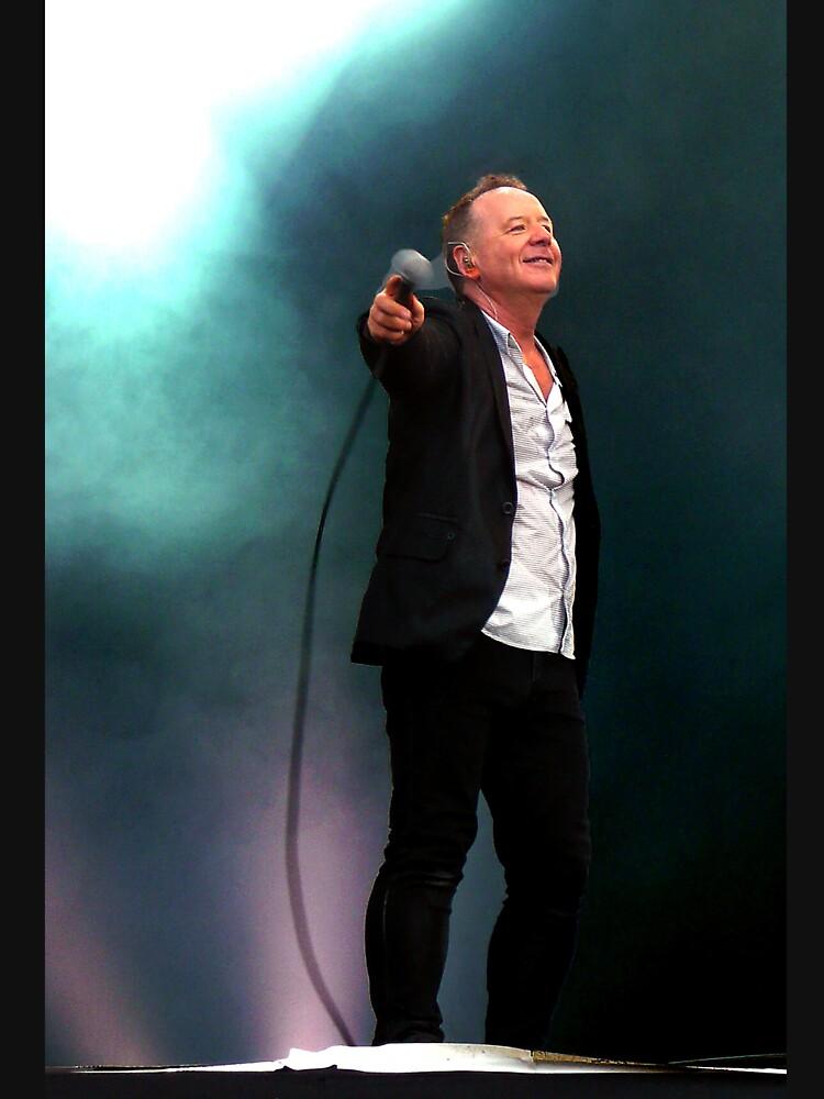 UB40 feat. Али Кэмпбелл Джим Керр Simple Minds Вживую на концерте Классическая футболка