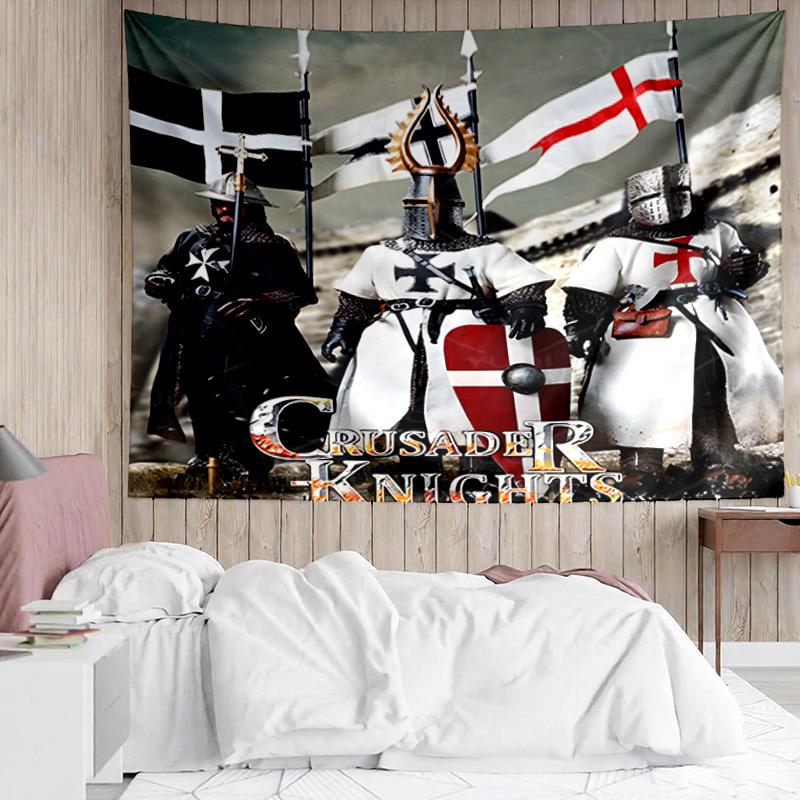1PC Knightly Crusader Armor K-pop music group Tapestry Accessories for Bedroom,Livingroom, dormitory Room Wall Decor Fan Birthday Gifts