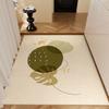 Flower Pattern Rugs for Bedroom Large Area Living Room Decoration Waterproof Carpet Washable Lounge Floor Mat Home Anti-slip Rug